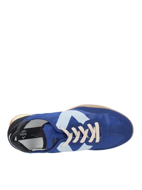 Fabric suede and rubber sneakers KEH NOO | S00KM9313BLU-CELESTE-NERO